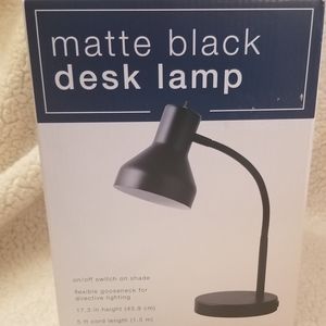 Black Matte Desk Lamp